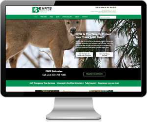 Barts Tree Care website