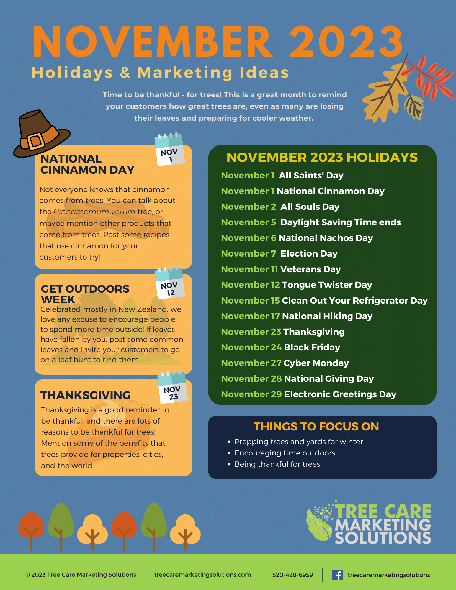 TCMS Monthly Marketing tips for November 2023