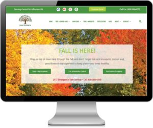 website screenshot for Organic Plant Care LLC in Flemington, NJ