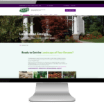 Bay Landscaping website home pages