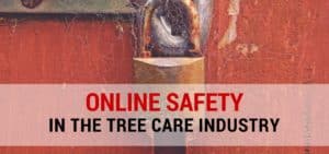 online safety in tree care - locked door
