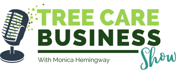 Tree Care Business Show podcast logo.