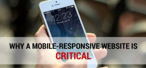 mobile-responsive website is critical
